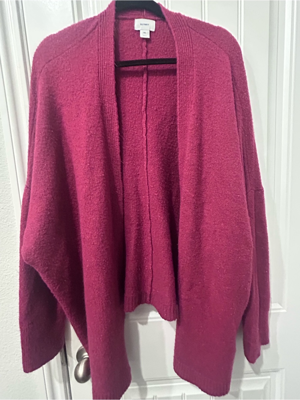 Old Navy Open-Front Cardigan - Berry Red